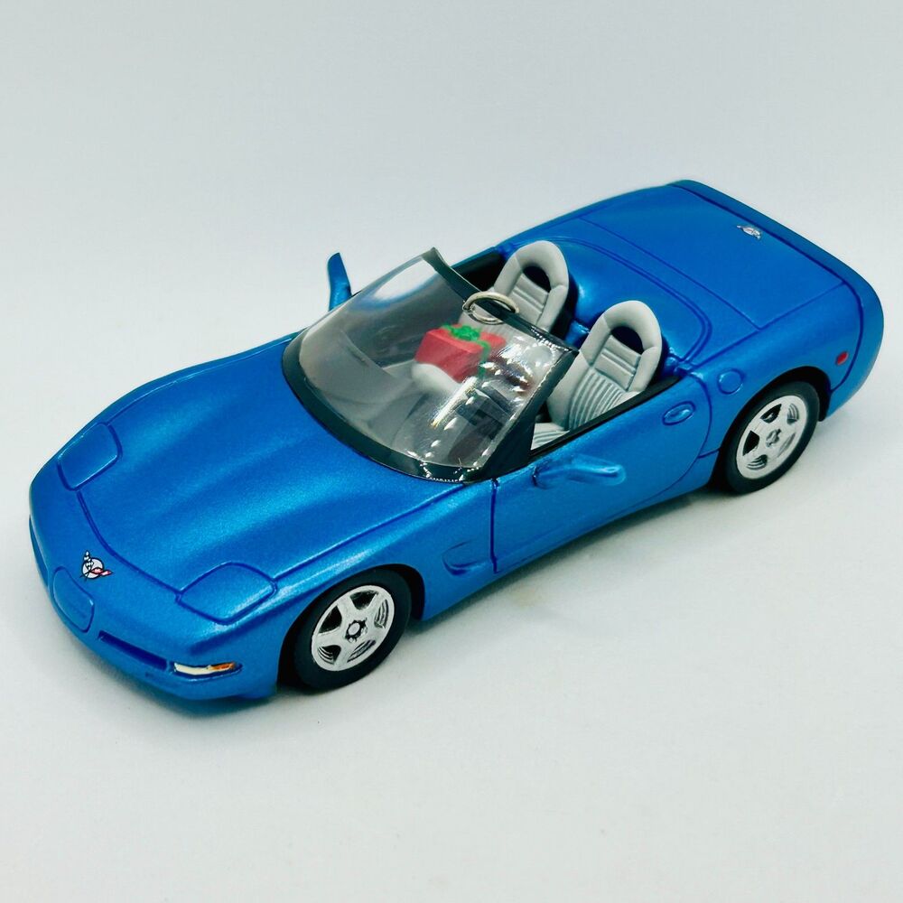 VINTAGE 1998 Hallmark Keepsake Ornaments 1998 Corvette Convertible Chevrolet